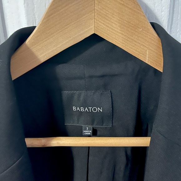 Babaton black open front blazer - Picture 7 of 8